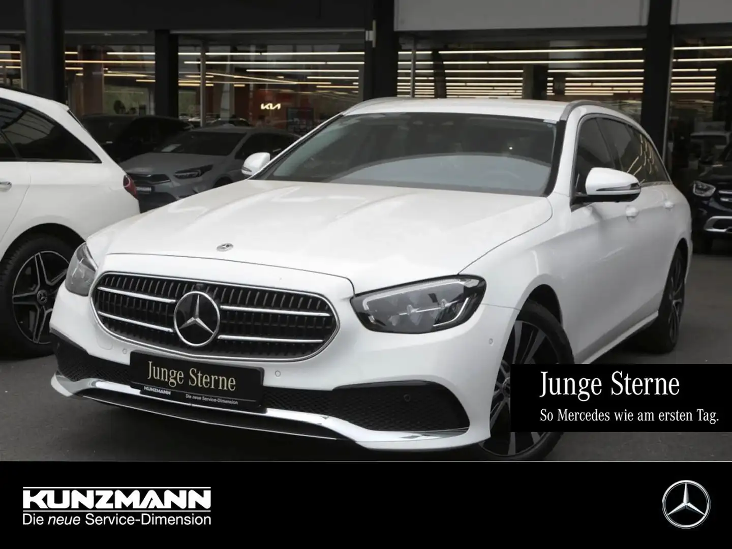 Mercedes-Benz E 300 e T Avantgarde MBUX Navi 360° Distronic Weiß - 1