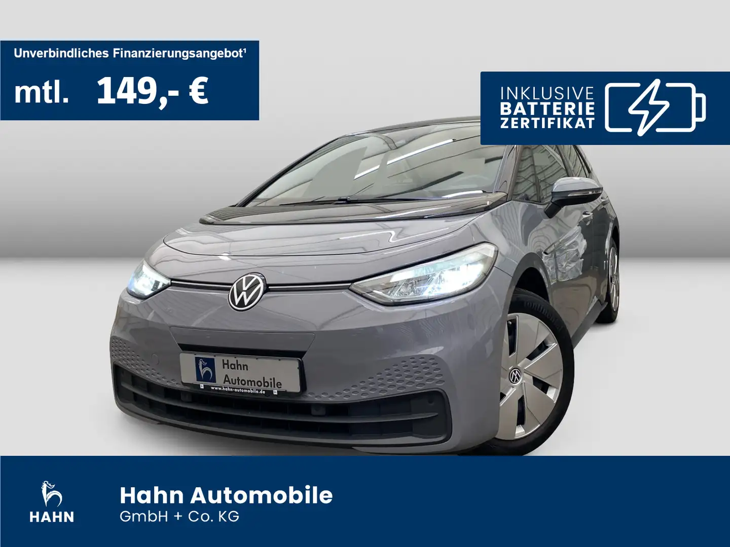 Volkswagen ID.3 Pure Performance City Navi LED Sitzhzg Grau - 1