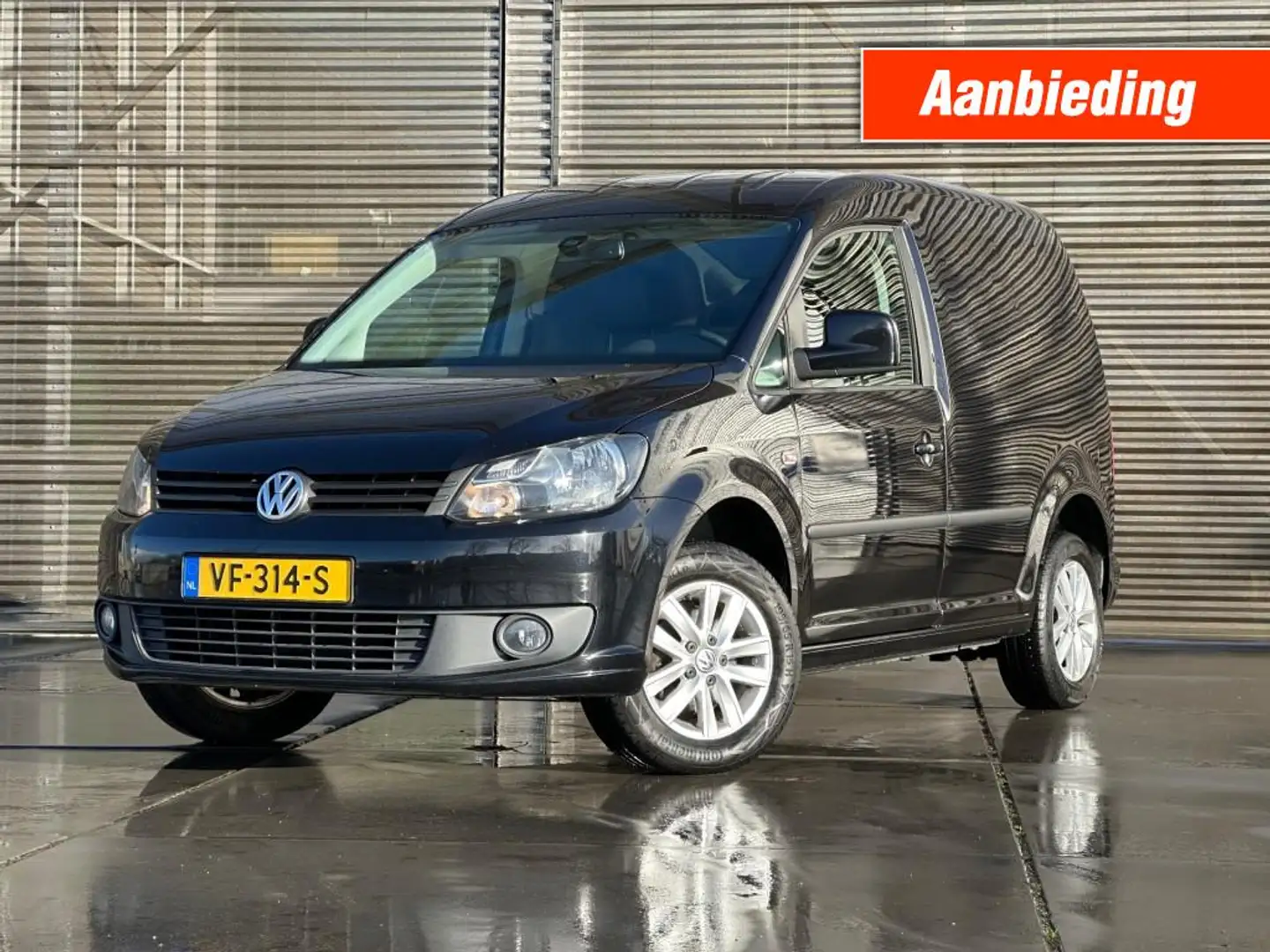 Volkswagen Caddy 1.6 TDI AIRCO/LM VELGEN !! LEESTEKST !! Negro - 1