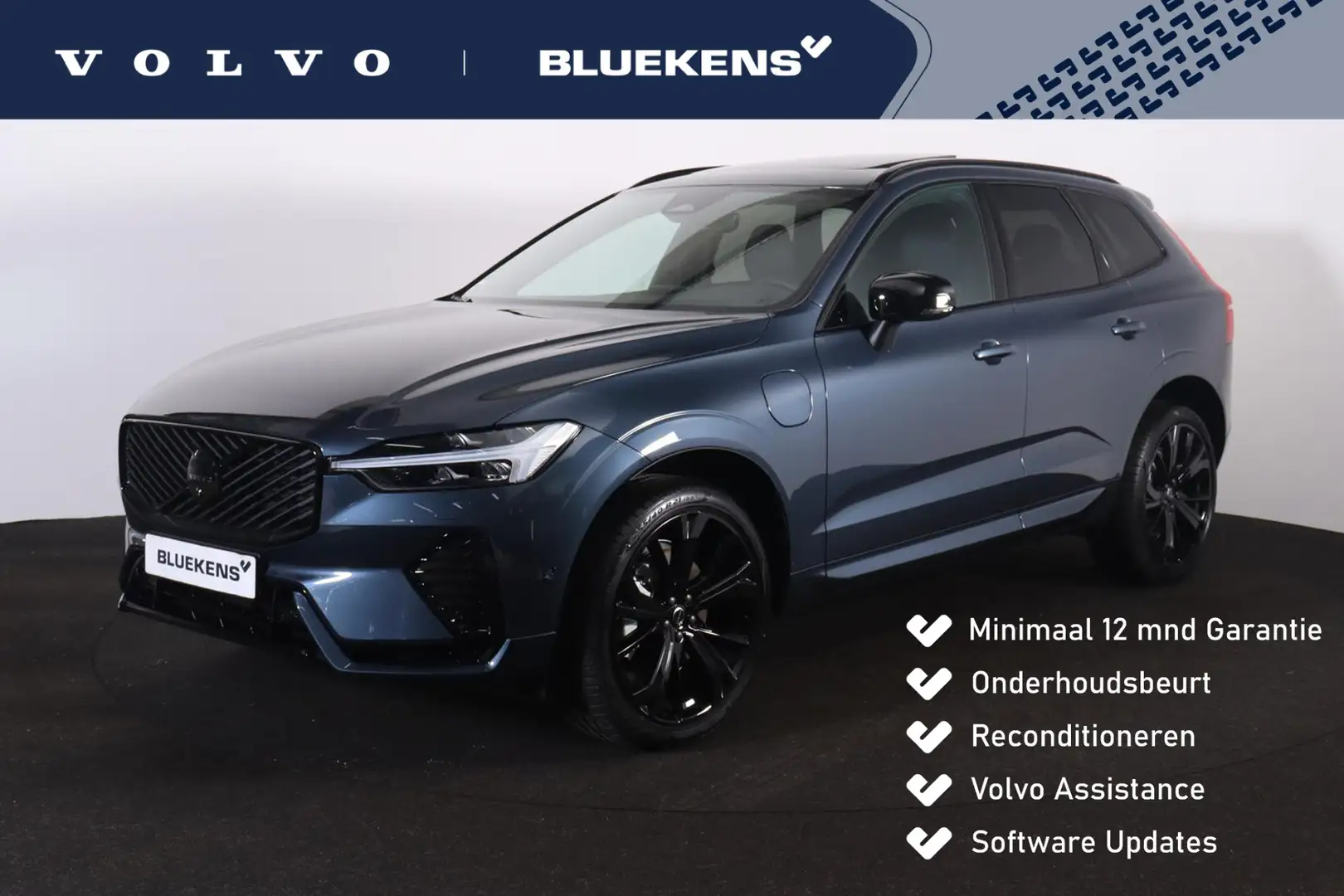 Volvo XC60 T6 Recharge AWD Ultra Black Edition - Panorama/sch Azul - 1
