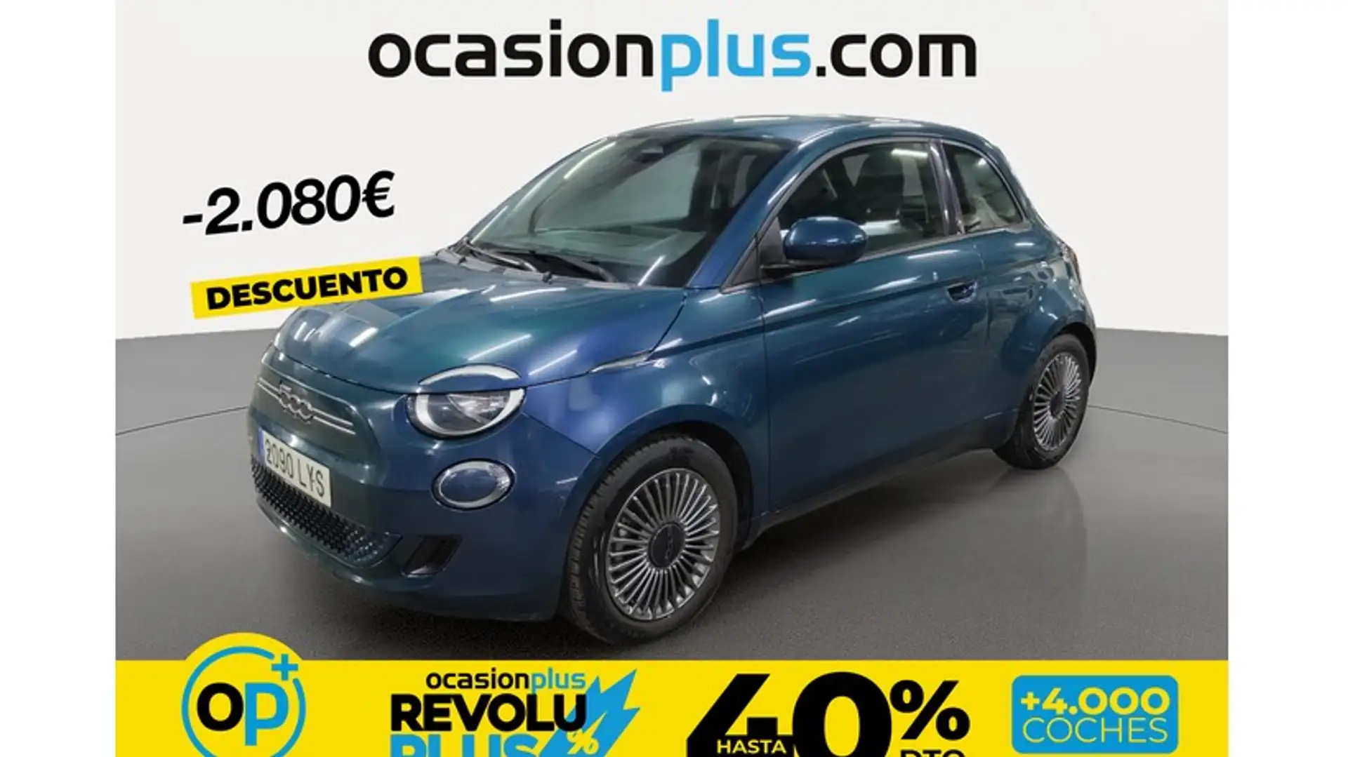 Fiat 500e Icon 87KW Azul - 1