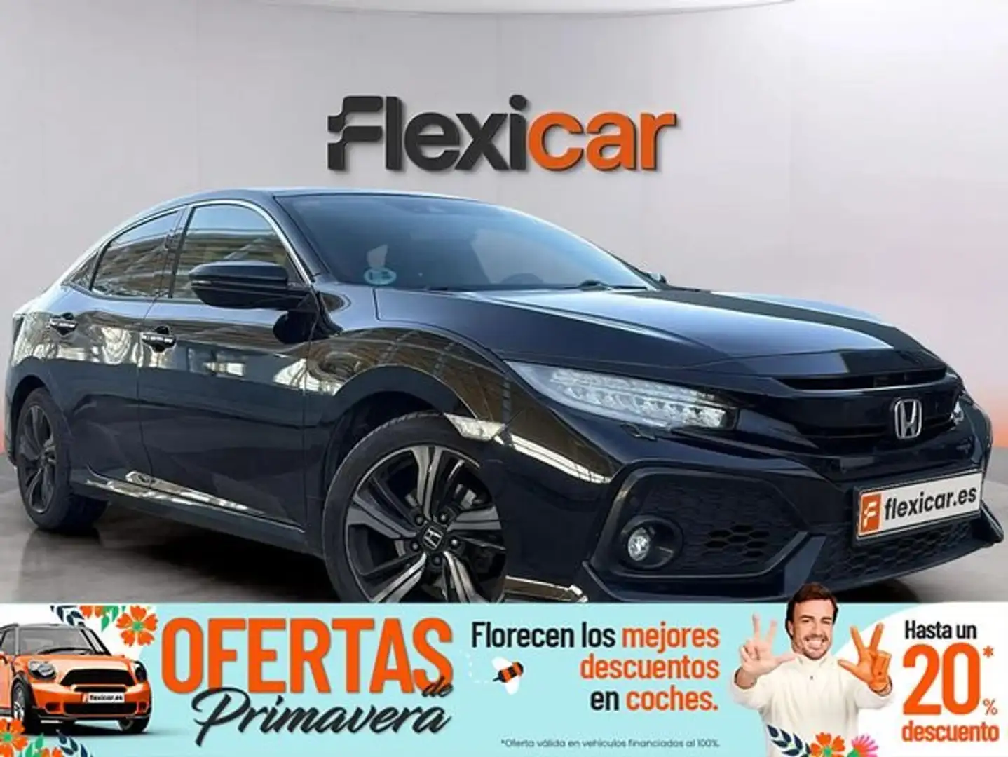 Honda Civic 1.0 VTEC Turbo Comfort Negro - 1