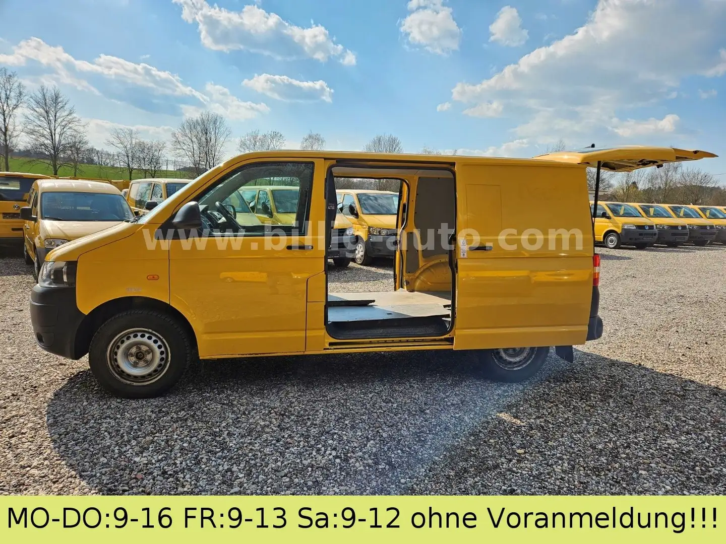 Volkswagen T5 Transporter 2.0TDI EU5*2xSchiebetüre*Facelift Gelb - 2