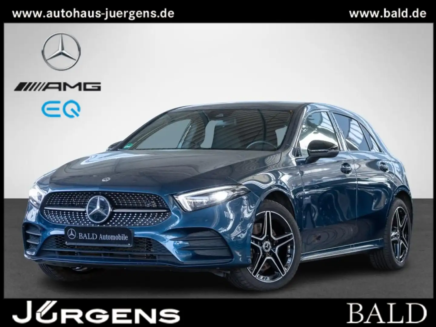 Mercedes-Benz A 250 e AMG/Wide/ILS/Cam/DAB/CarPlay/Night/18" Blau - 2
