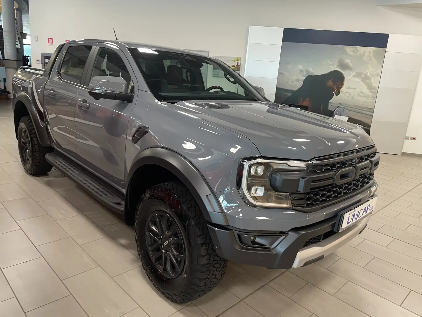 Ford Ranger Raptor 3.0 V6 292CV 4WD DC 5POSTI AUTOM.10RAPP. Grigio - 1