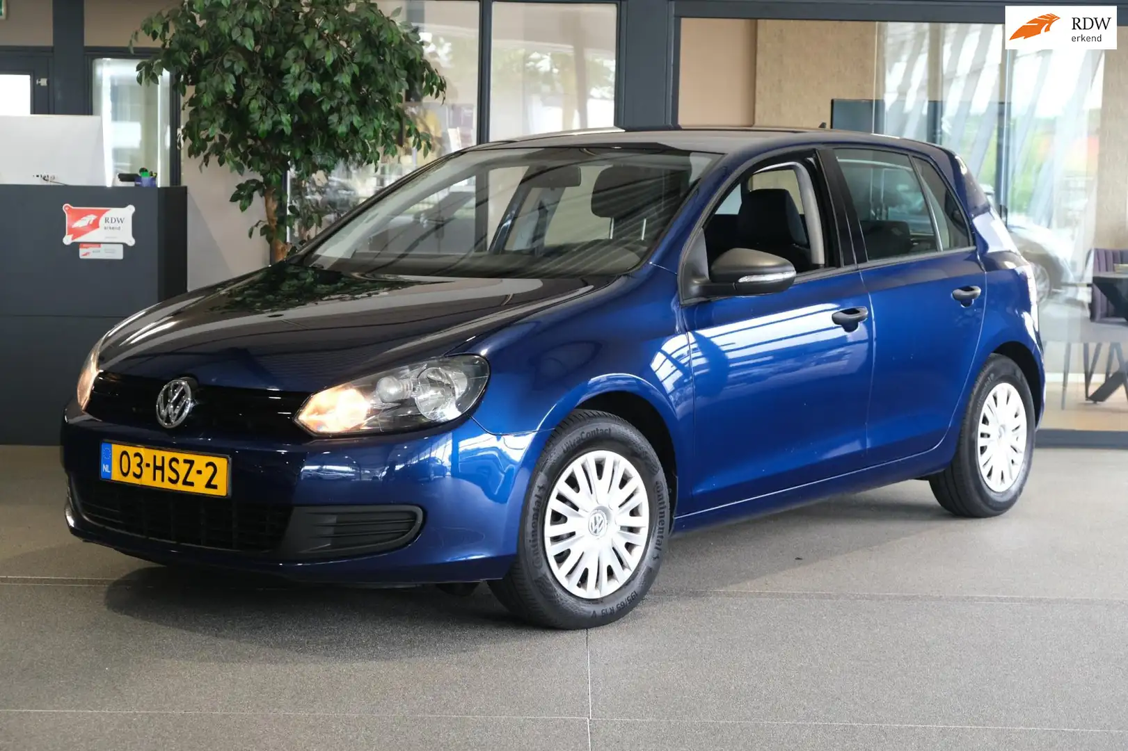 Volkswagen Golf 1.6 Trendline Navi Cruise Climate CV Elek ramen Bleu - 1