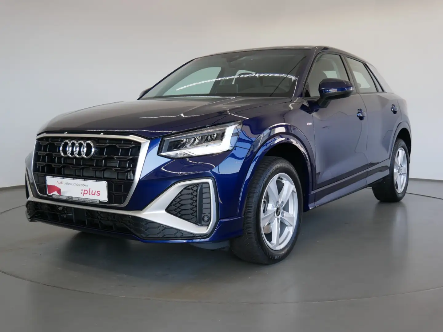 Audi Q2 35 TFSI S line S tro. LED virt. Cock. NAVI+ Blau - 2