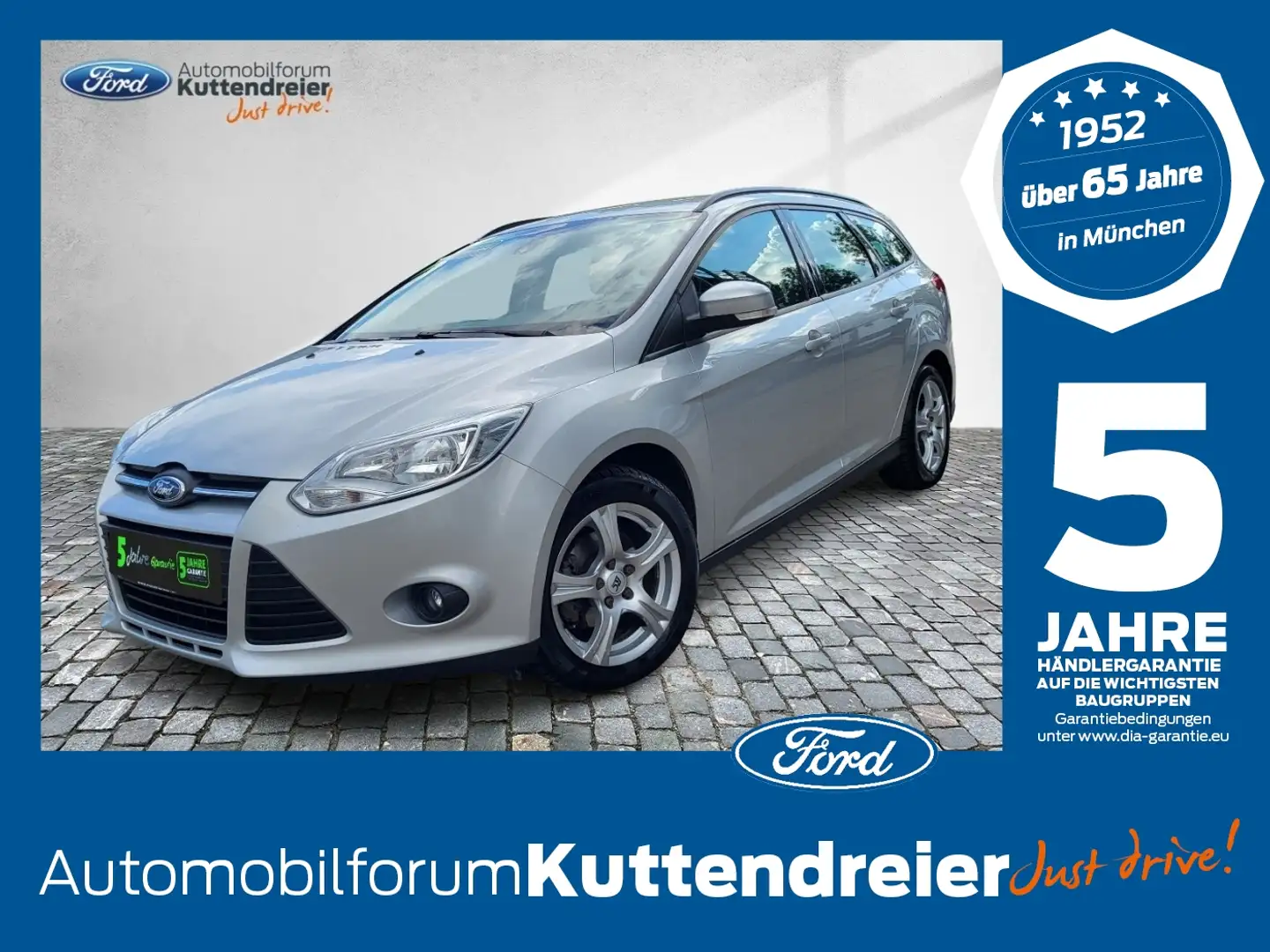 Ford Focus Turnier Sync Edition Klima PDC Sitzheizung Silver - 1
