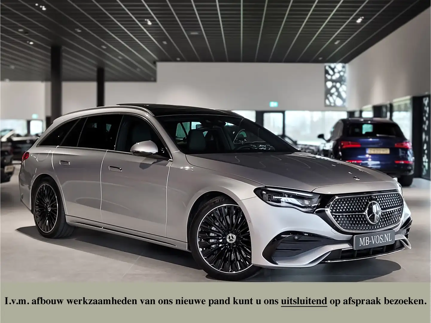Mercedes-Benz E 300 Estate de 4-M AMG Luchvering|ACC|Keyless|Burmester Gris - 1