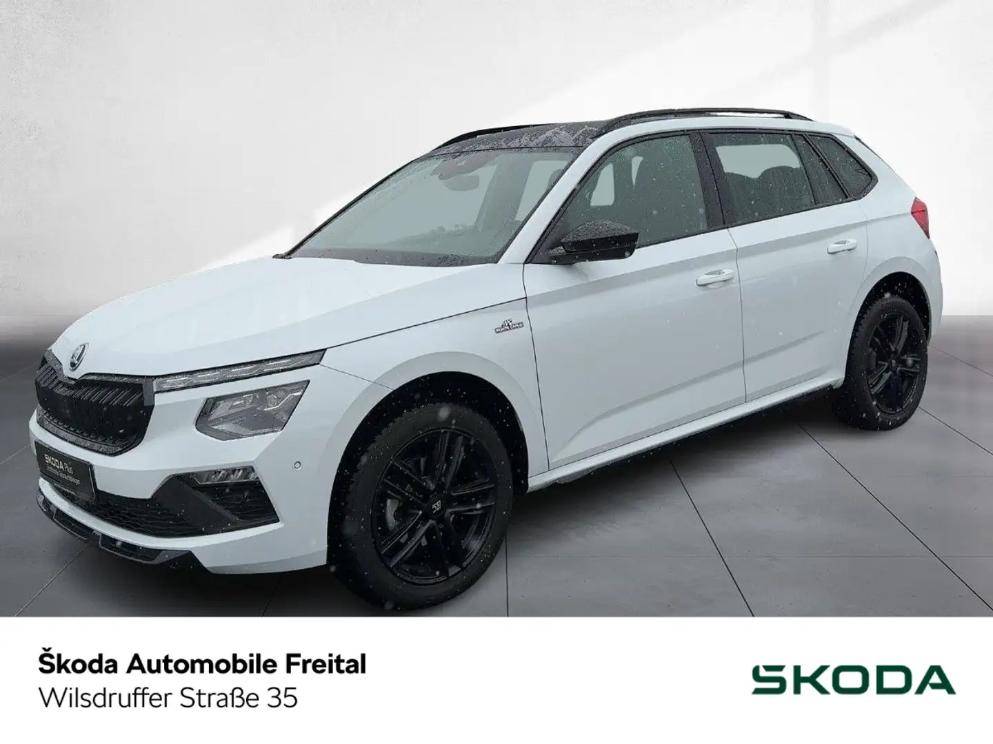 Skoda Kamiq MONTE CARLO 1,5 TSI DSG NAVI / PARK ASSIST Weiß - 1