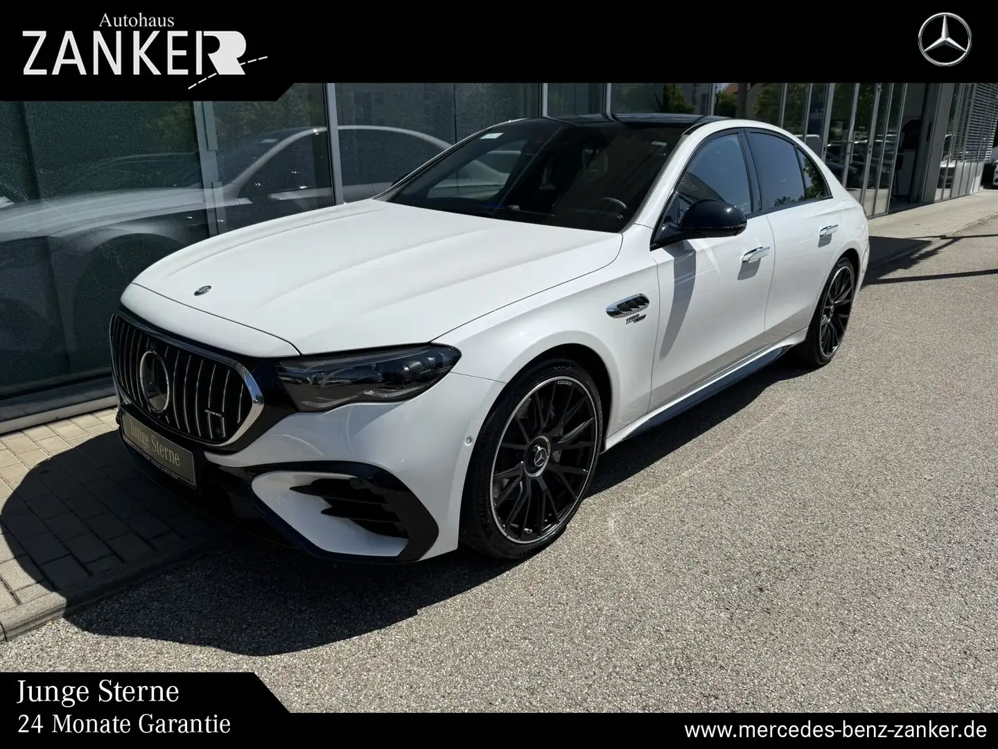 Mercedes-Benz E 53 AMG Mercedes-AMG E 53 Hybrid 4MATIC+ Limousine PREMIUM*PANO Blanc - 1