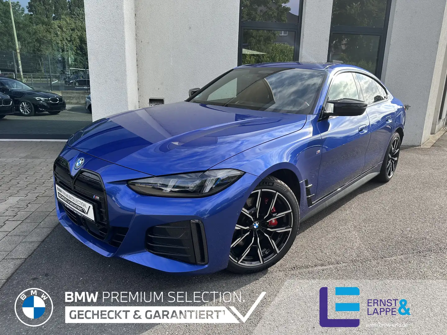 BMW i4 M50 xDrive GC || Facelift Glasdach 360° HUD Bleu - 1