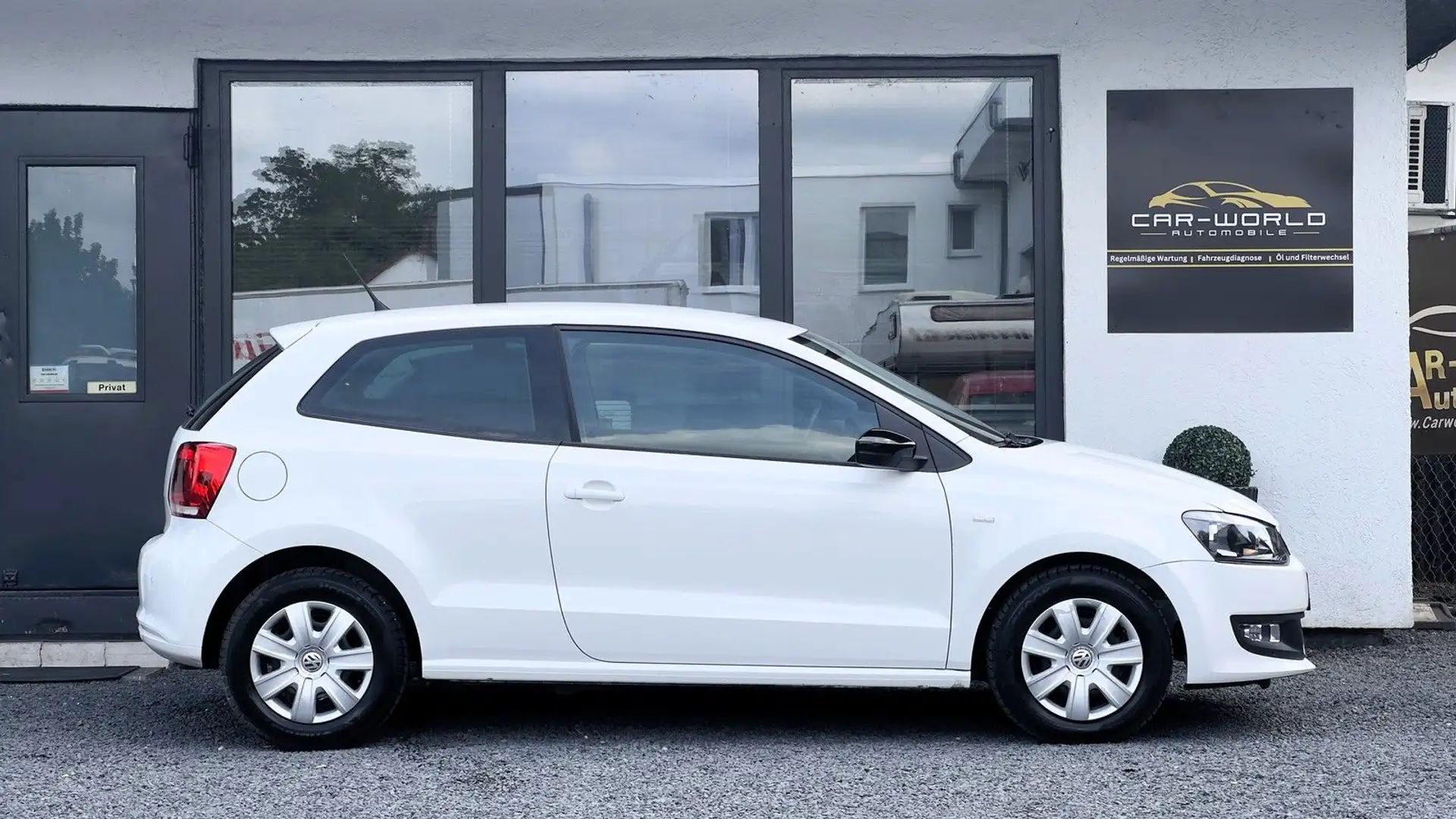 Volkswagen Polo V Klima SHZ 1.HD Garantie Scheckheft Match Weiß - 2