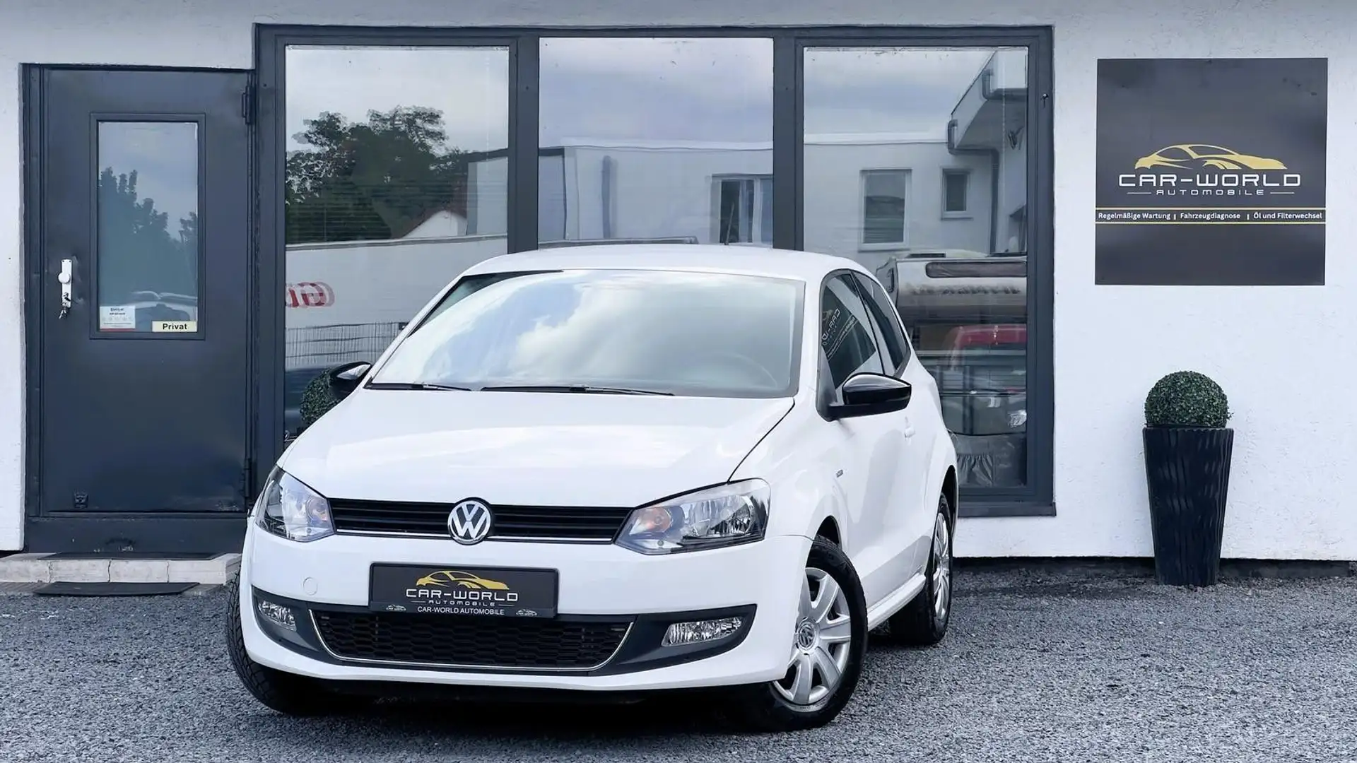 Volkswagen Polo V Klima SHZ 1.HD Garantie Scheckheft Match Weiß - 1