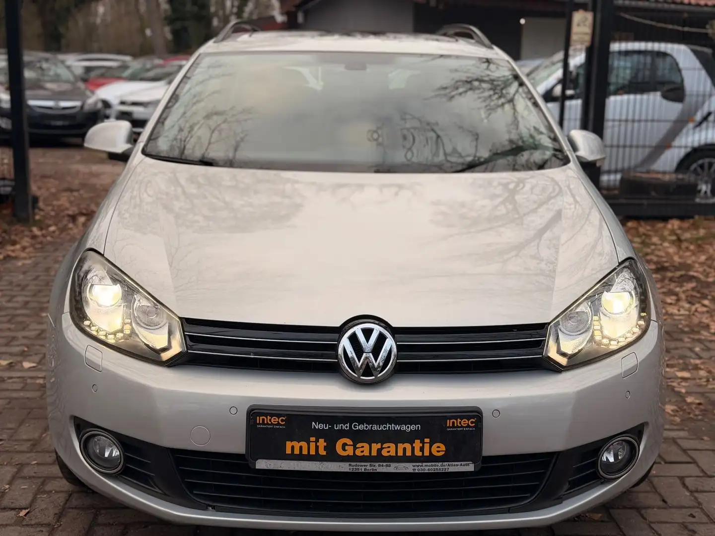 Volkswagen Golf 1.4 TSI DSG Automatik,Panorama,LED Silber - 1