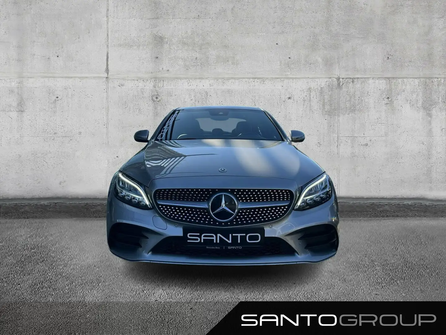 Mercedes-Benz C 300 C 300 AMG Line LED PANO NAVI LEDER AHK Navi/Autom. Stříbrná - 2