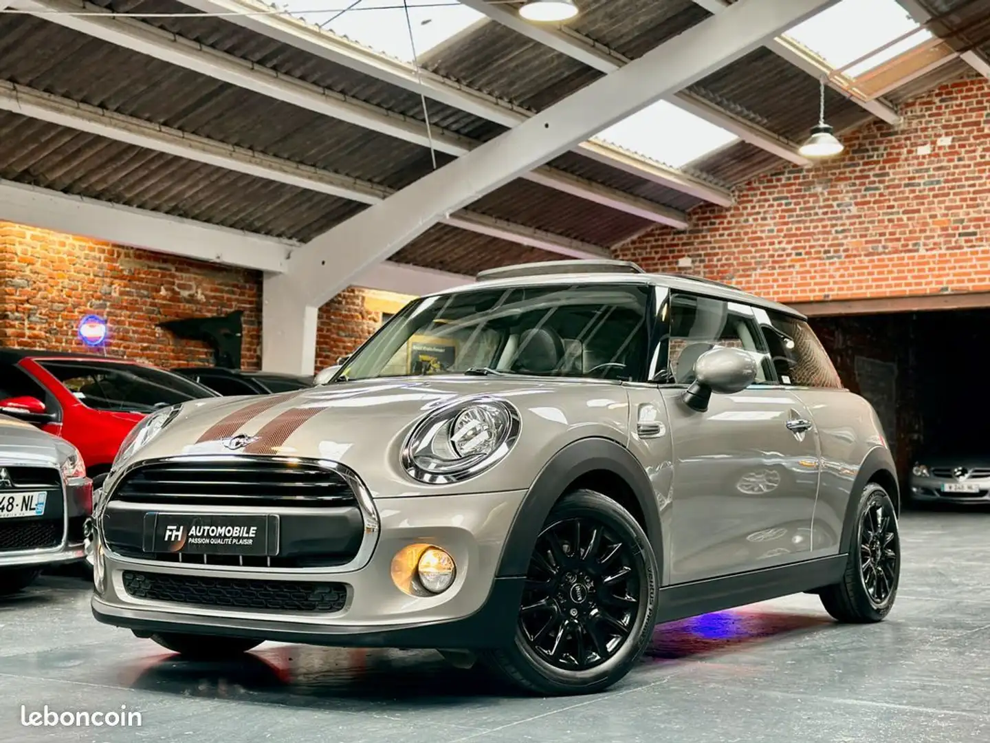 MINI One D Shoreditch Toit ouvrant, Bluetooth, Régulateur Historique d’entretien État exceptionnel Grau - 1