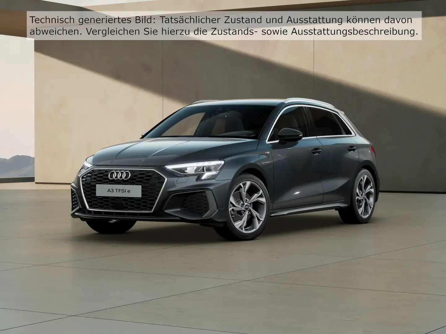 Audi A3 S line 40 TFSIe LED Kamera virtual Gris - 2