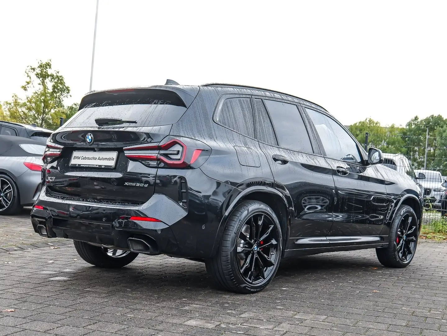 BMW X3 xDrive30d M Sport HUD PANO ACC AHK RFK NAVI Schwarz - 2