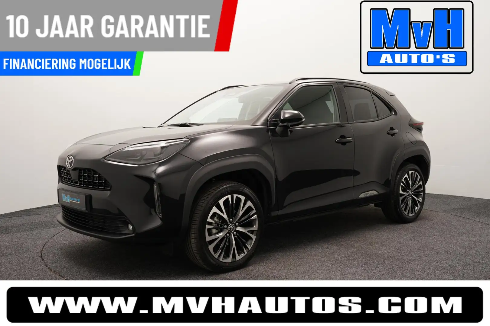 Toyota Yaris Cross 1.5 Hybrid 130 Executive|LUXE!|STUUR/STOELVERWARMI Zwart - 1