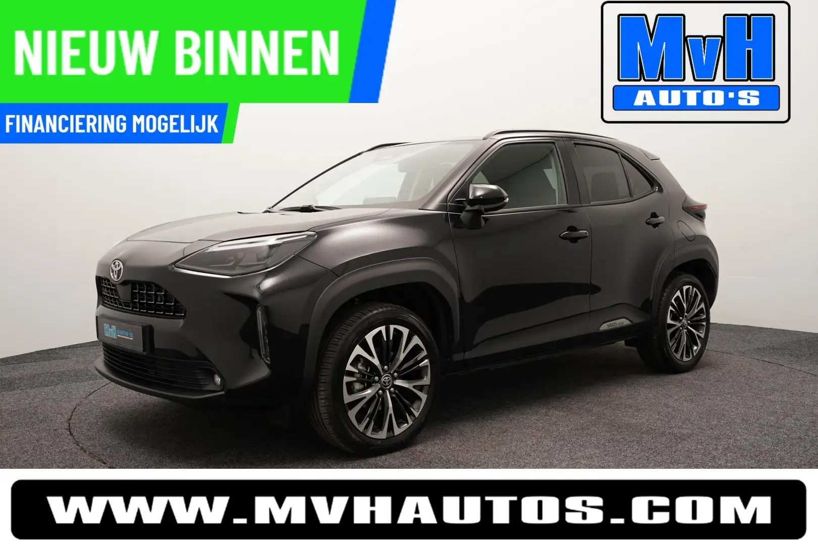 Toyota Yaris Cross 1.5 Hybrid 130 Executive|LUXE!|STUUR/STOELVERWARMI Negro - 1