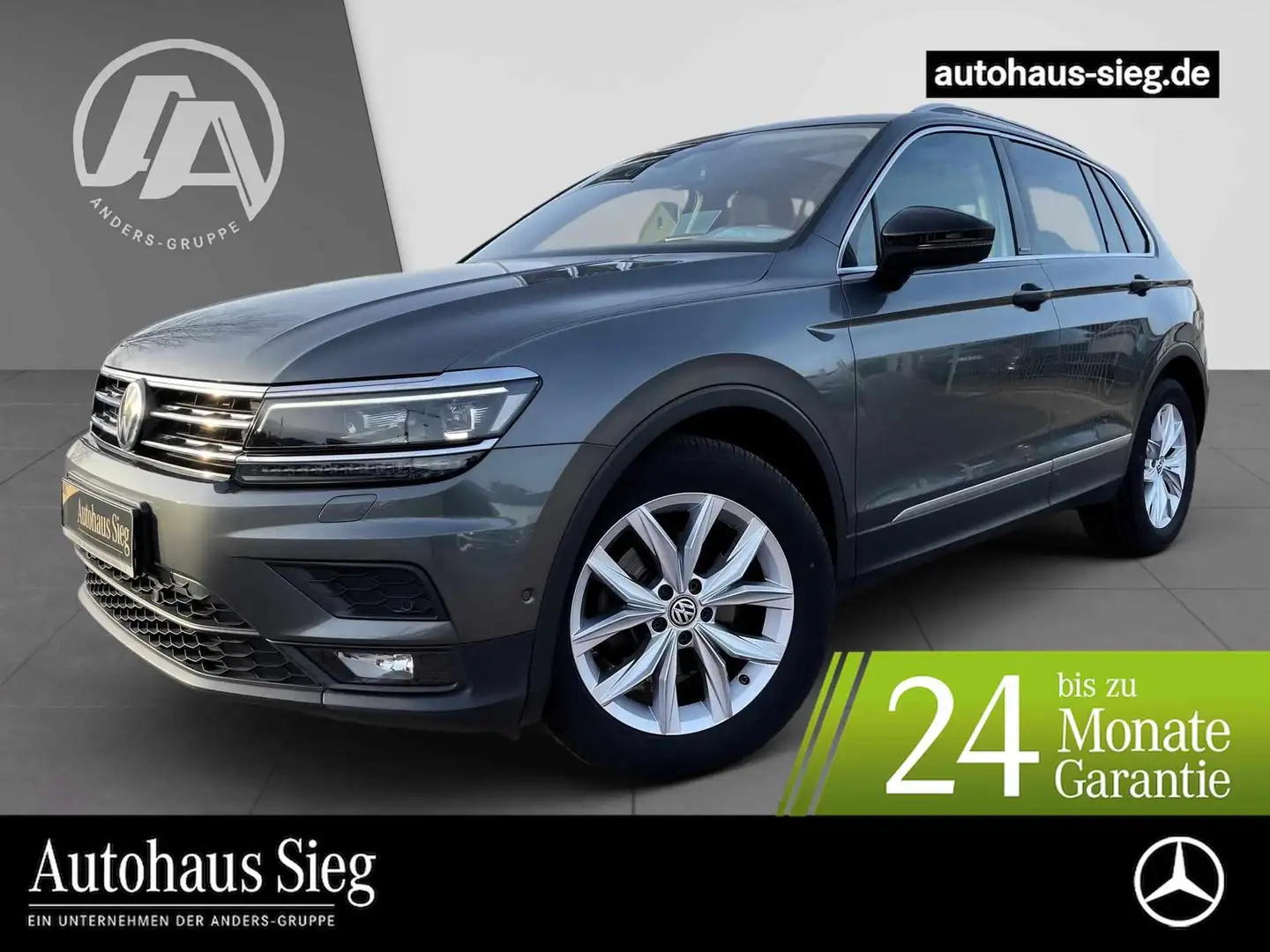 Volkswagen Tiguan 2.0 TDI IQ.DRIVE Navi+LED+AHK+ACC+HUD+Pan Grau - 1