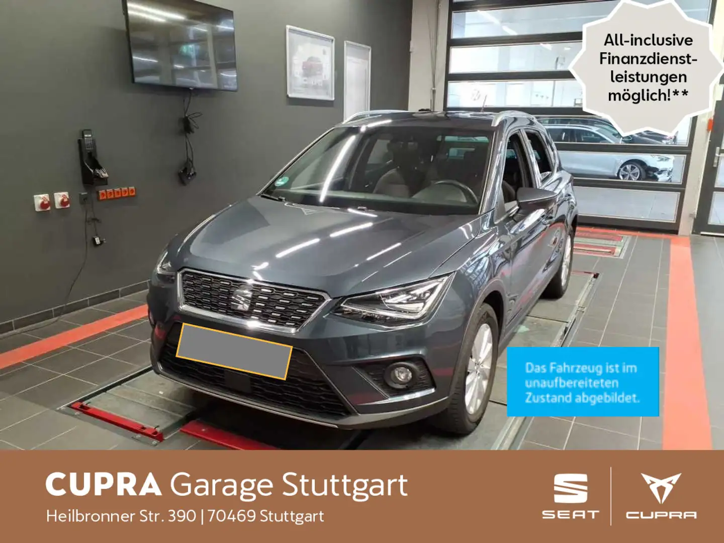 SEAT Arona 1.0 TSI Xcellence BEATS DSG 81 kW *Winterp Grau - 1