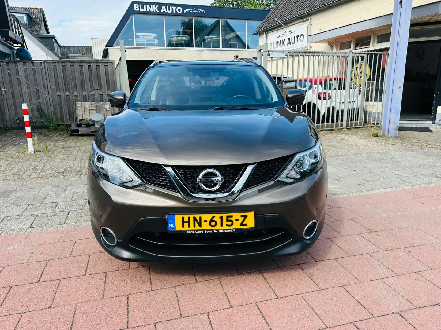 Nissan Qashqai 1.2 Tekna Automaat Garantie Leder Panorma Marrón - 2