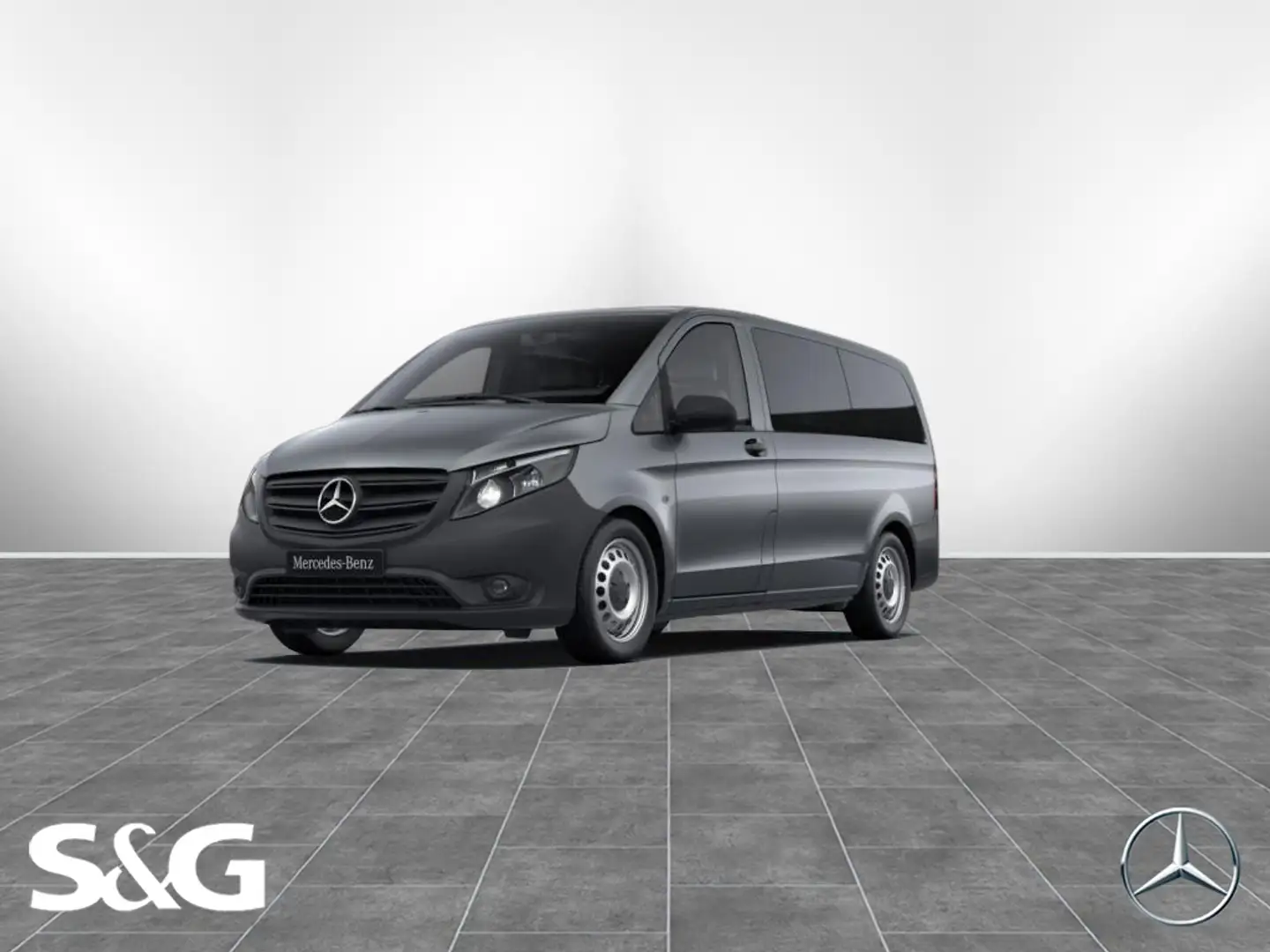 Mercedes-Benz Vito 114 CDI Mixto Lang Gris - 1