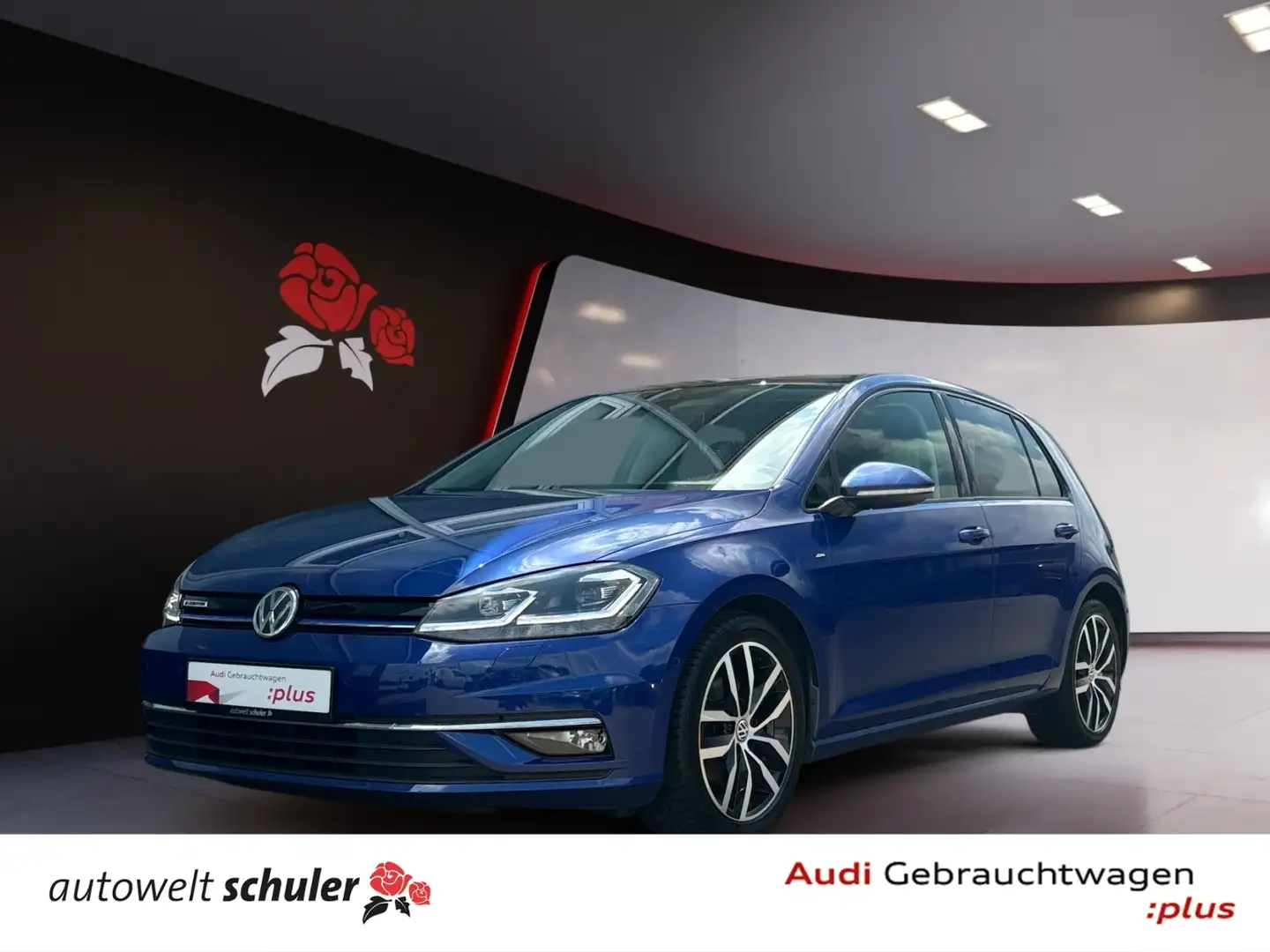 Volkswagen Golf VII 1.5 TSI Join RFK Pano LED Navi ACC Bleu - 1