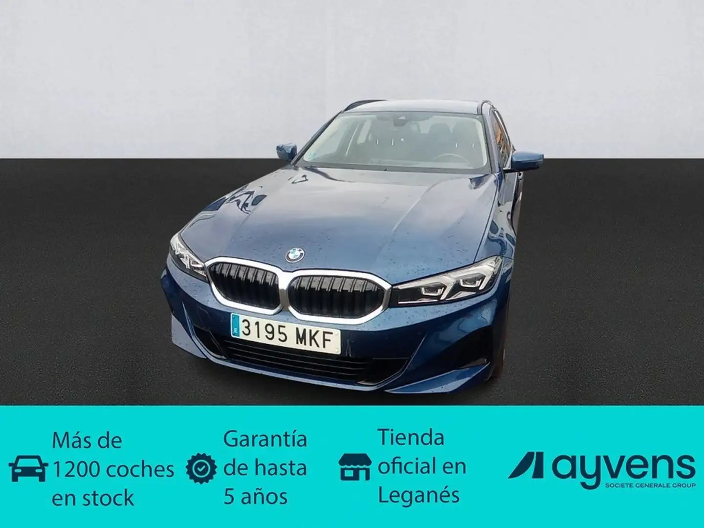 BMW 318 318dA Touring Azul - 1