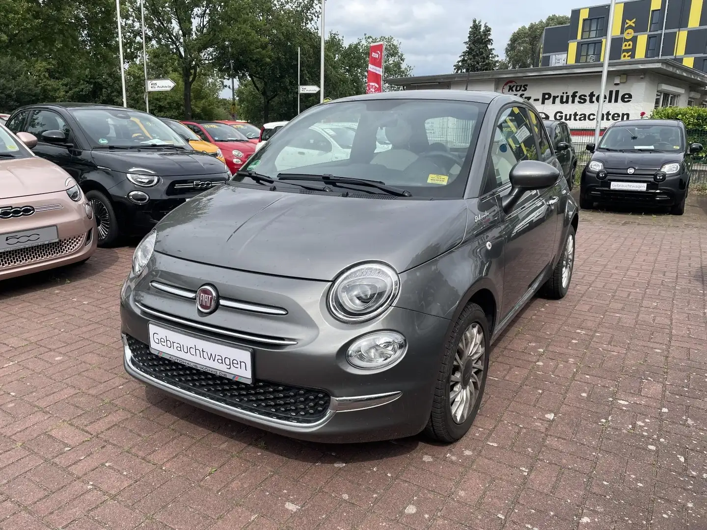 Fiat 500 MY22 1.0 DOLCEVITA*Klima*Pano*Allwetterreif. Gris - 1