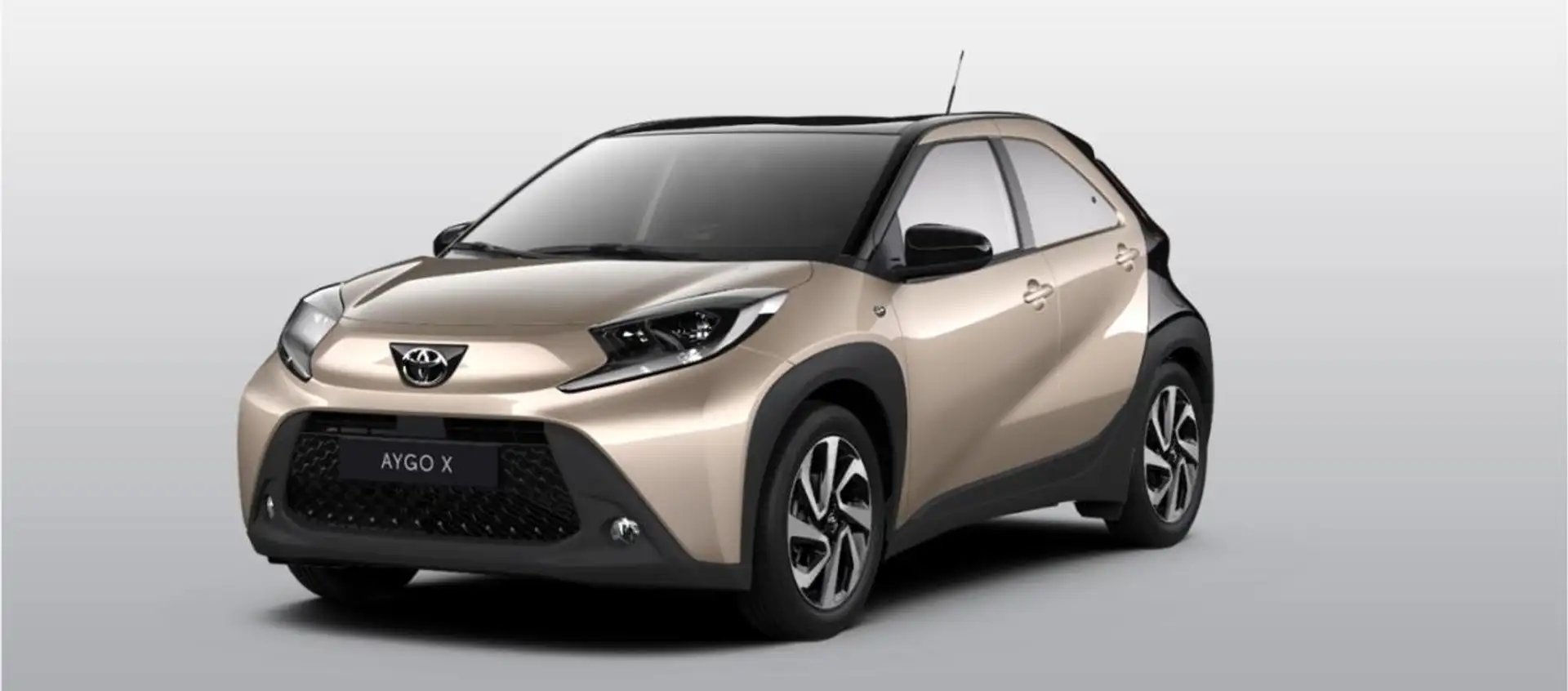 Toyota Aygo X Team D +SHZ+CarPlay+Navi+SpiegelHZ+Klima+ Beige - 2