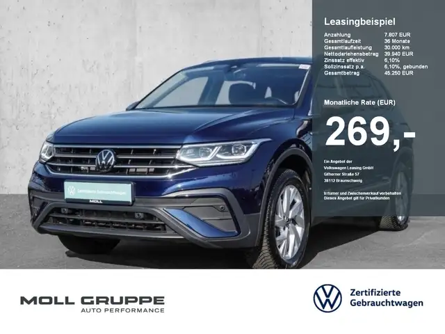 Volkswagen Tiguan Allspace 2.0 TDI DSG Life NAVI PANO LED