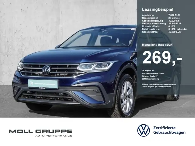 Volkswagen Tiguan Allspace 2.0 TDI DSG Life NAVI PANO LED