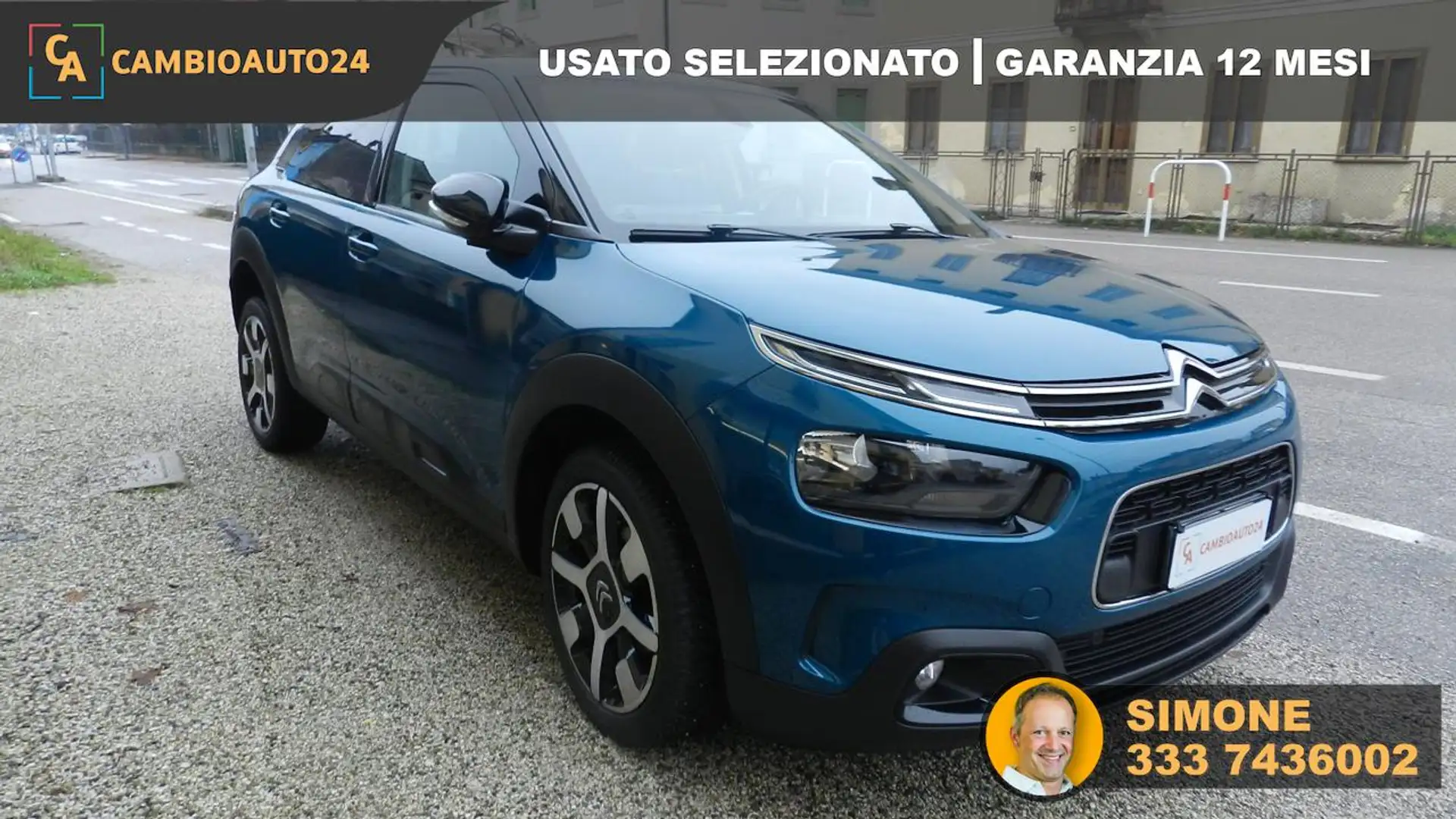 Citroen C4 Cactus PureTech 110 S&S Shine Blu/Azzurro - 2