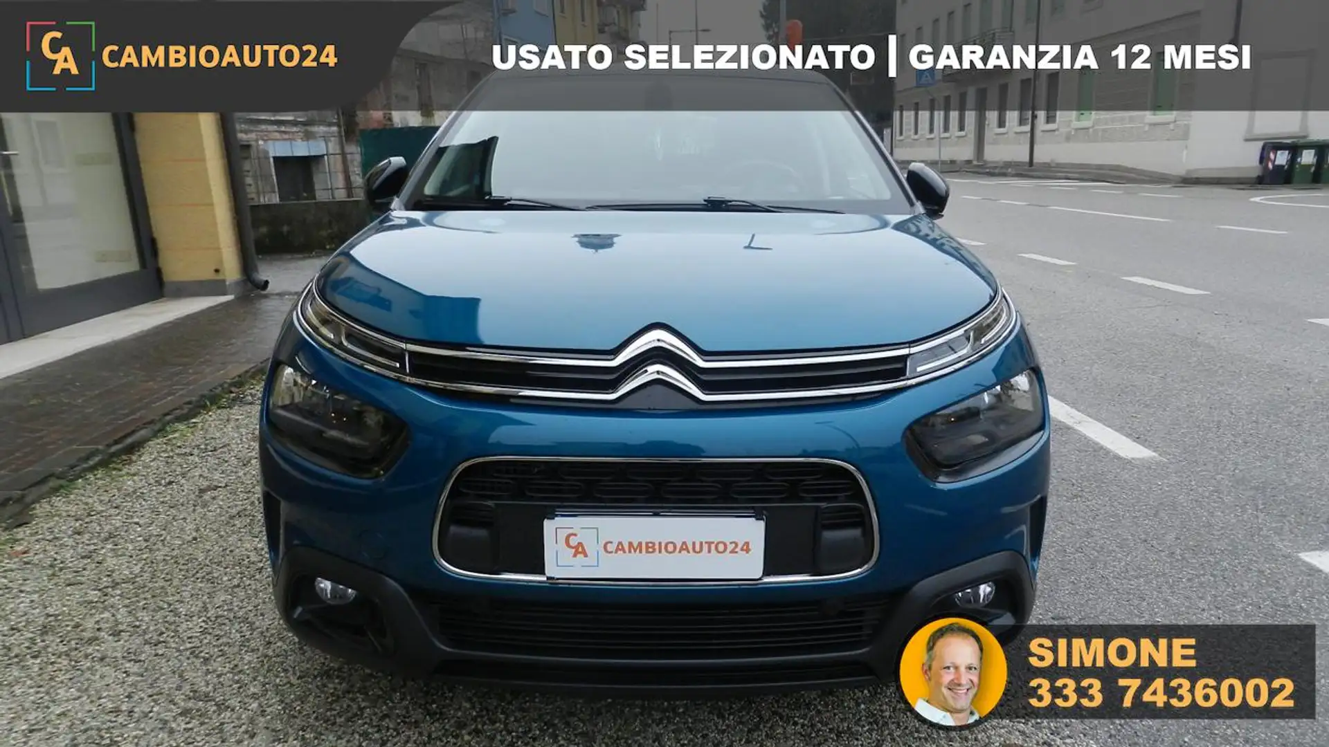 Citroen C4 Cactus PureTech 110 S&S Shine Blu/Azzurro - 1