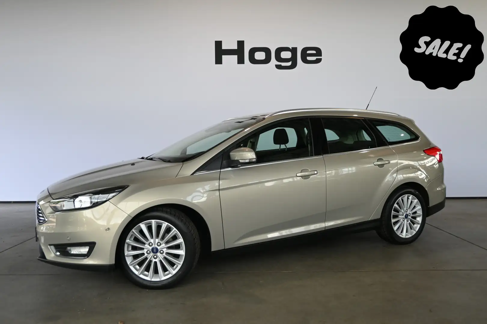 Ford Focus Wagon 1.0 First Edition Airco Navigatie Cruise Con Grijs - 1