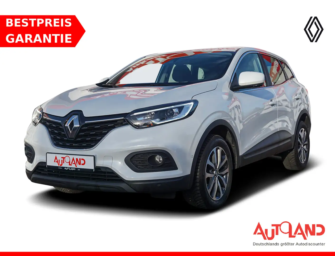 Renault Kadjar 1.3 TCE Zen Navi Sitzheizung DAB PDC Weiß - 1