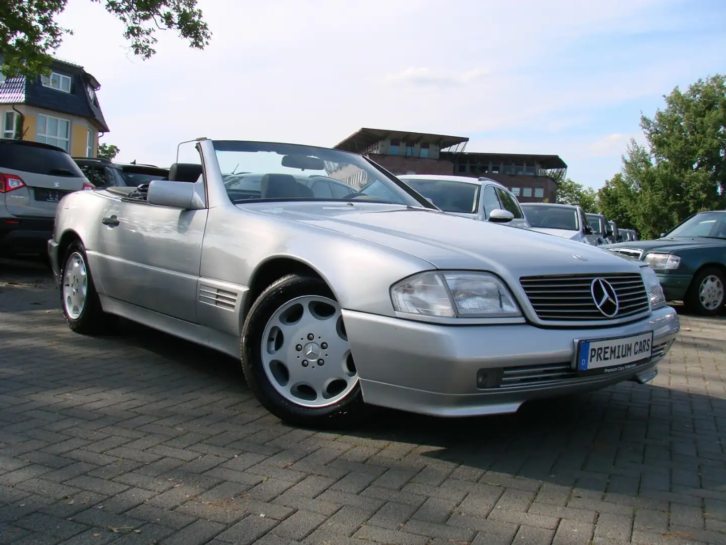 Mercedes-Benz SL 320 Roadster 129 Klima Leder Tempomat Silber - 1