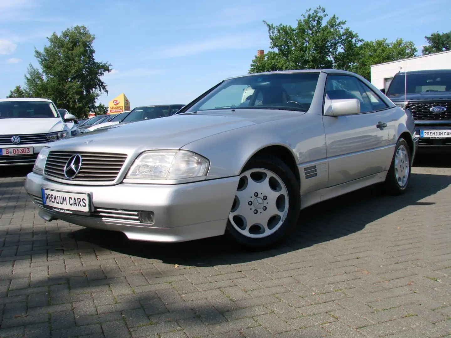 Mercedes-Benz SL 320 Roadster 129 Klima Leder Tempomat Silber - 2