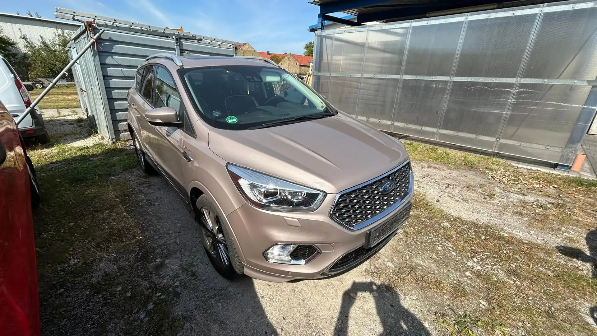 Ford Kuga 2.0 Aut 4x4 Unfall Vignale Xenon+BearLock Beige - 2
