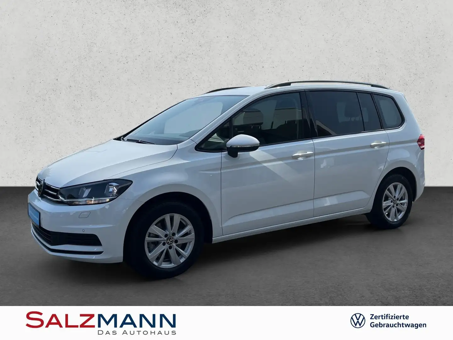 Volkswagen Touran 1.5 TSI DSG Com., Navi, Kamera, elektr. K Weiß - 1