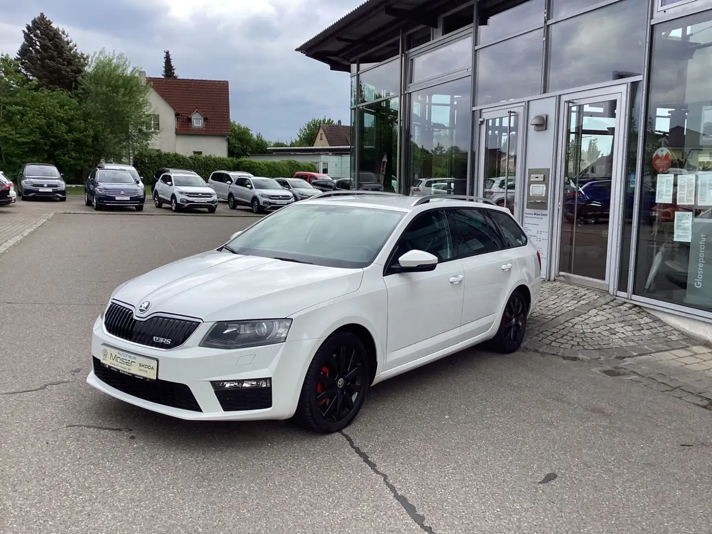 Skoda Octavia Combi RS/Xenon/Ahk Weiß - 1