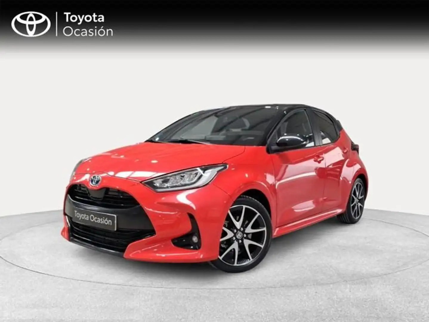 Toyota Yaris 120H 1.5 Style Plus Rojo - 1