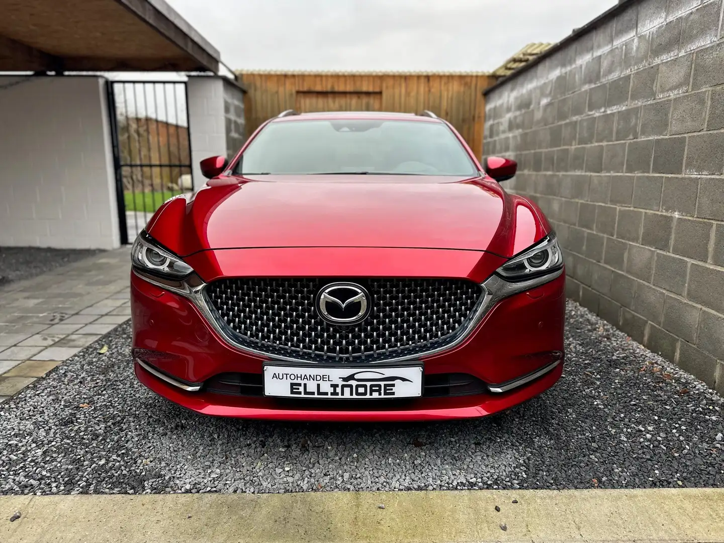 Mazda 6 2.5i SKYACTIV-G Keyless Open dak Full Full Option Czerwony - 2