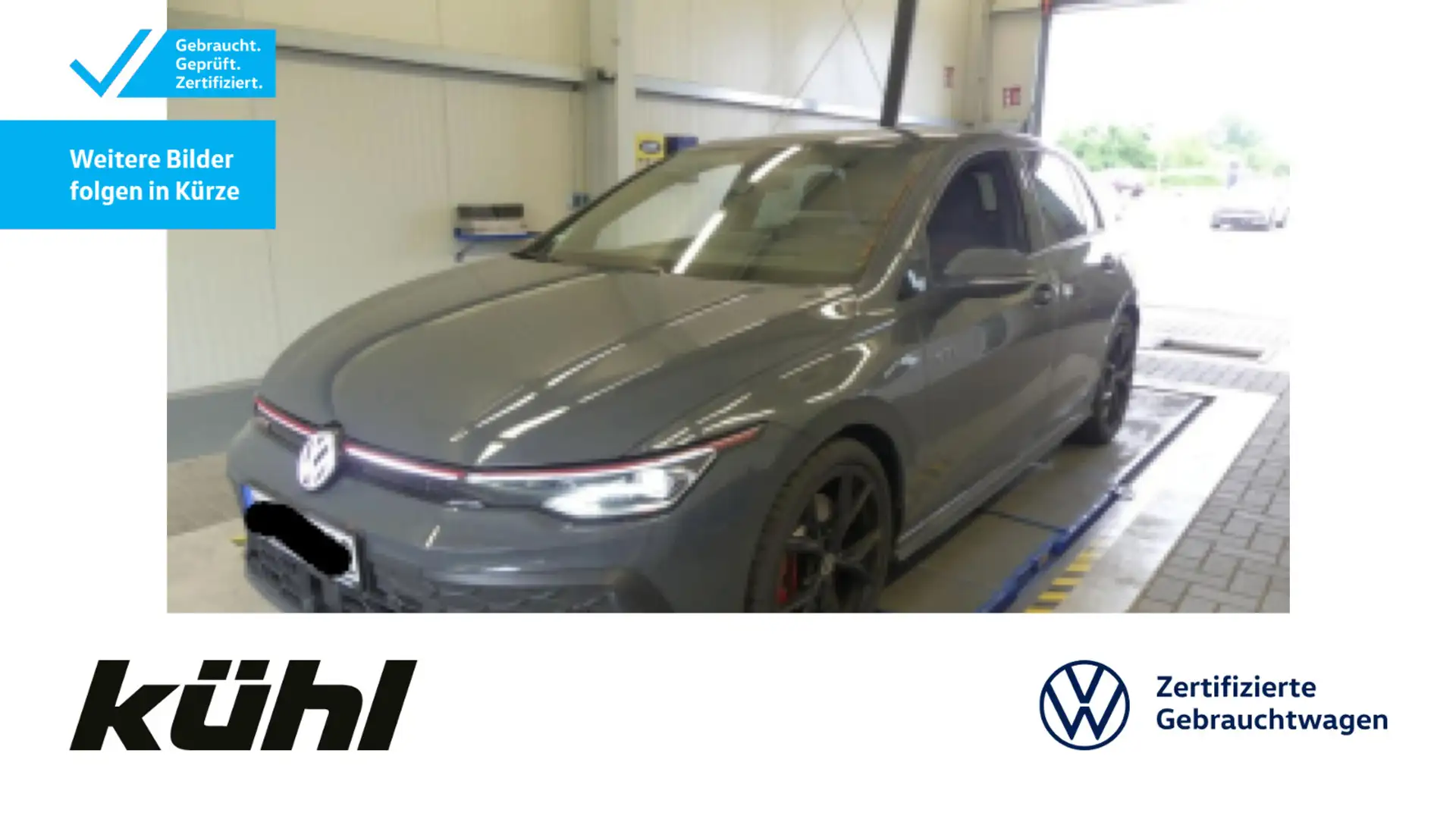 Volkswagen Golf GTI Golf 8 VIII GTI 2.0 TSI DSG IQ.Light ACC HuD Kam Grau - 1