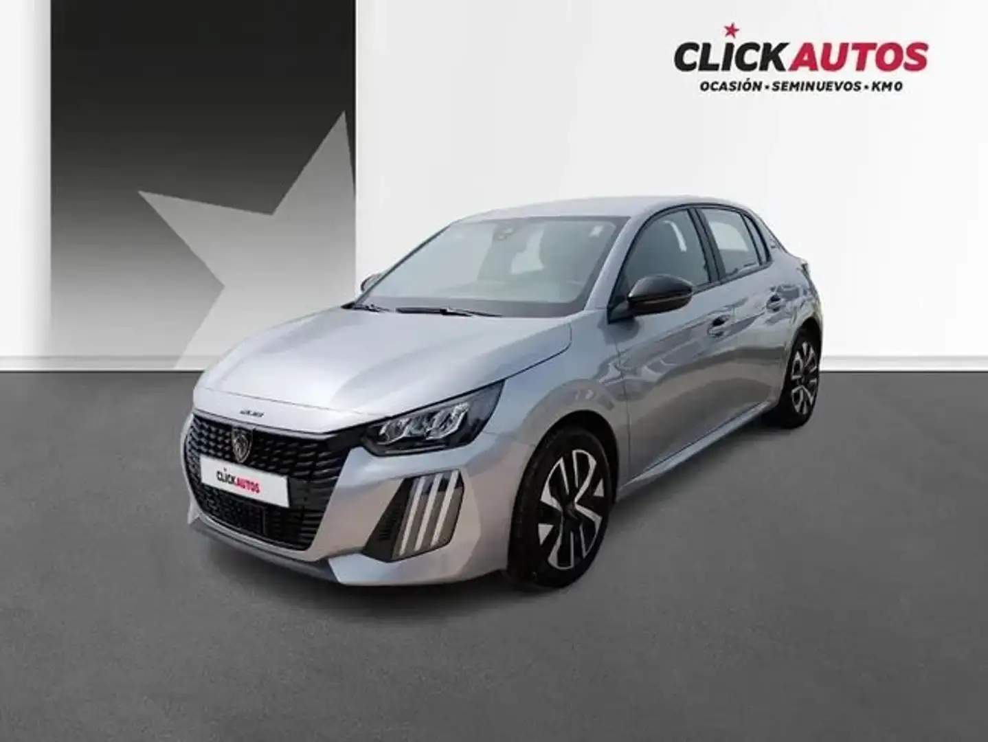 Peugeot 208 1.2 110CV Style Hybrid eDCS6 Gris - 1