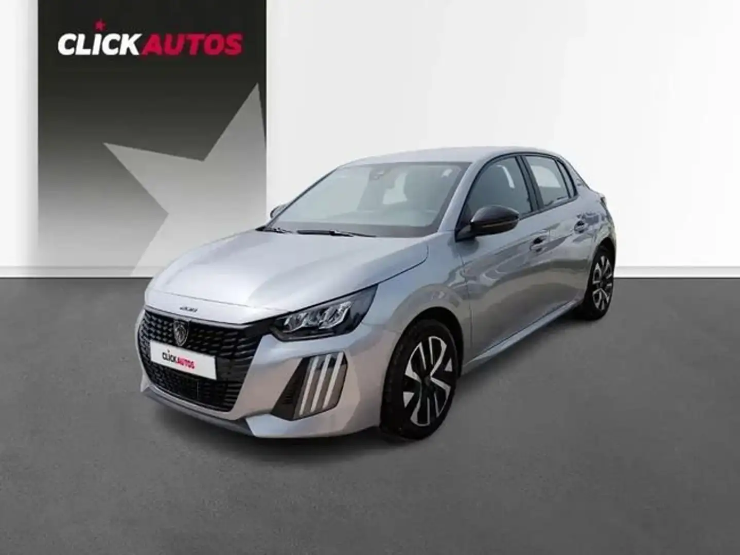 Peugeot 208 1.2 110CV Style Hybrid eDCS6 Gris - 1