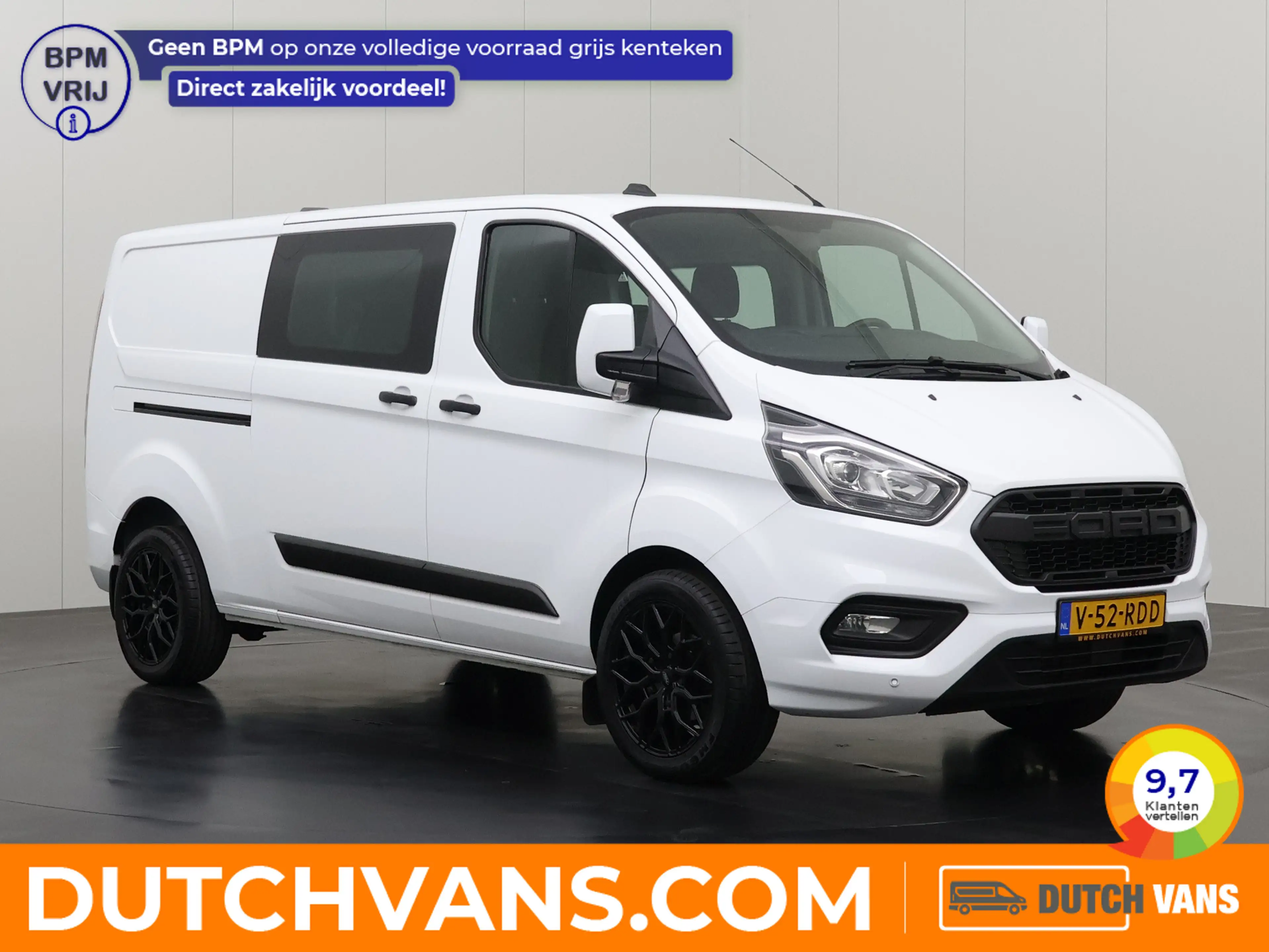 Ford Transit Custom 2.0TDCi 130PK Lang Dubbele Cabine | Werkplaats | A
